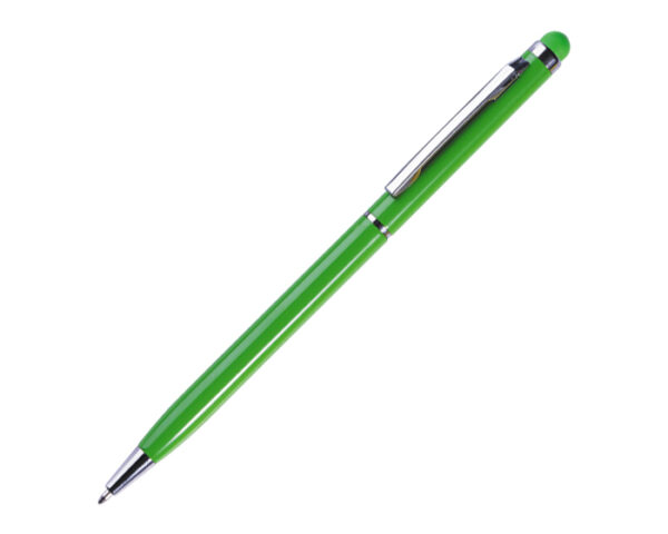 BOLIGRAFO METÁLICO CON TOUCH ODDRA A2113 VERDE CLARO