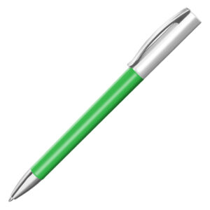 BOLIGRAFO PLASTICO VALDIVIA A2124 VERDE CLARO
