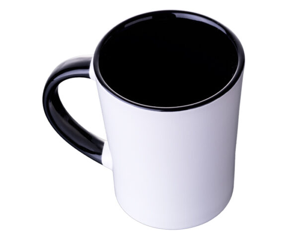 TAZA CONICA BICOLOR 14 OZ BICOLOR ARLES A2154 NEGRO