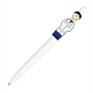 BOLIGRAFO PLASTICO DR. PEN A2160 BLANCO