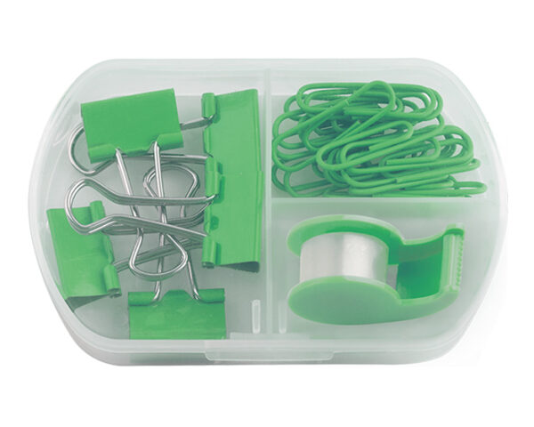 SET DE PAPELERIA TRIM A2221 VERDE CLARO