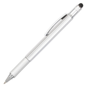 BOLIGRAFO PLASTICO HEXA A2252 PLATA