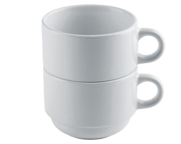 SET DE 2 TAZAS DE SULIMACIÓN 6 OZ AMART A2284 BLANCO