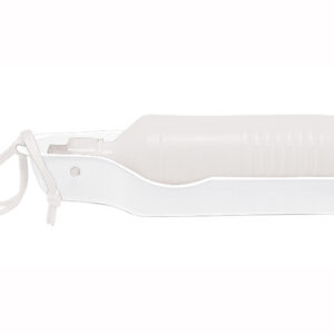 BOTELLA PARA AGUA 440 ml FLOW PET A2294 BLANCO