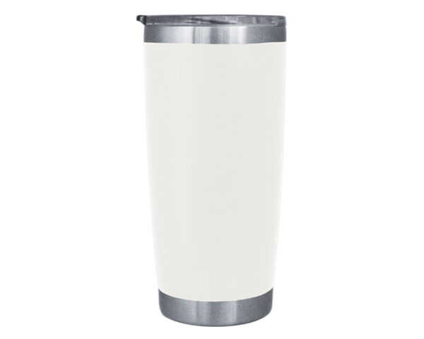 TERMO DOBLE PARED ACERO LUTZEN A2307 BLANCO