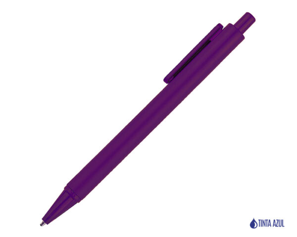 BOLÍGRAFO DE PLÁSTICO BELMA DE TINTA AZUL A2321A MORADO