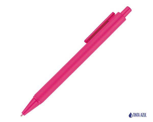 BOLÍGRAFO DE PLÁSTICO BELMA DE TINTA AZUL A2321A ROSA