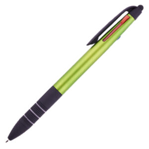 BOLIGRAFO DE PLASTICO MULTIPEN A2322 VERDE CLARO