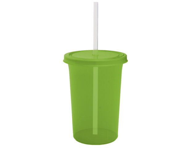 VASO DE PLÁSTICO OLAS A2341 VERDE CLARO