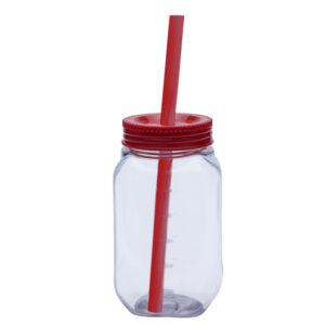 VASO DE PLÁSTICO DRINKING A2343 ROJO