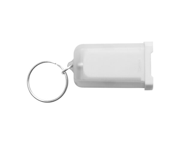 LLAVERO Y CARGADOR USB FUZION A2385 BLANCO