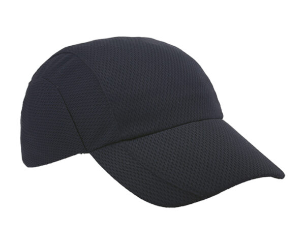 GORRA DE POLIÉSTER LOVATO A2397 NEGRO