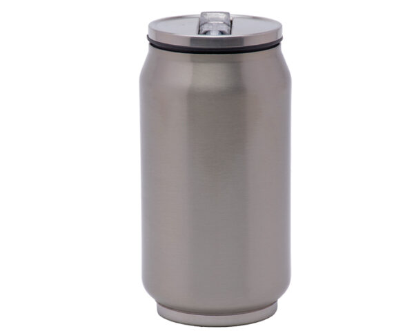 TERMO EN FORMA DE LATA NERIS DE SUBLIMACIÓN A2405 PLATA