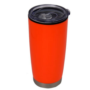 VASO DOBLE PARED DE PLÁSTICO YAGO A2430 NARANJA