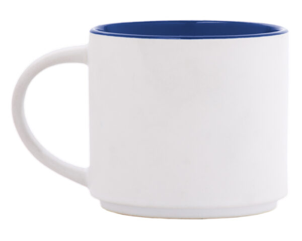 TAZA BICOLOR 15 OZ BABEL A2472 AZUL