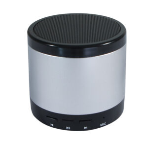 BOCINA BLUETOOTH LED LEUKOS A2486 PLATA