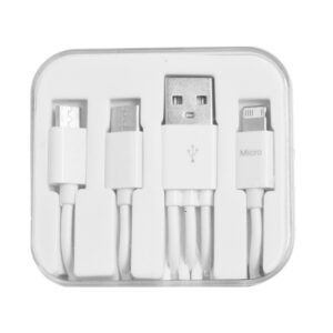 CABLE MULTICONECTOR USB CONECT A2497 BLANCO