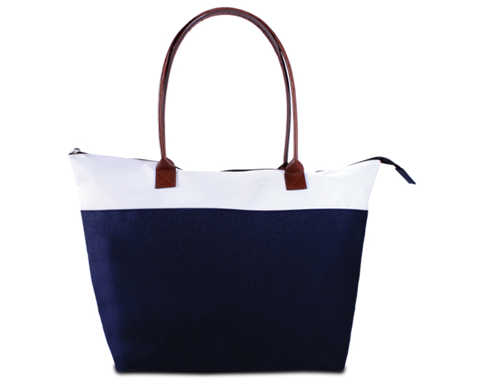 BOLSA BICOLOR ALIN A2532 AZUL