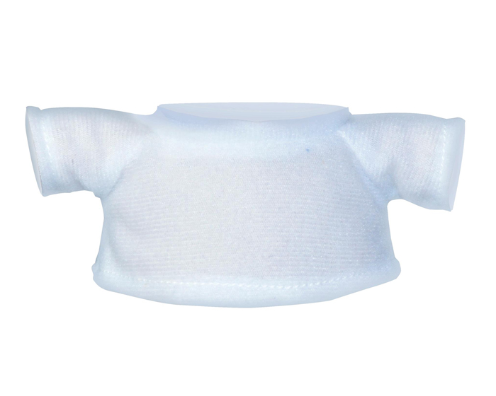 PLAYERA PARA PELUCHE A2545 BLANCO