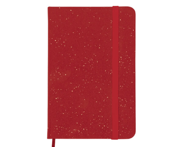 MINI LIBRETA PASTA RÍGIDA ASHLEY A2591 ROJO