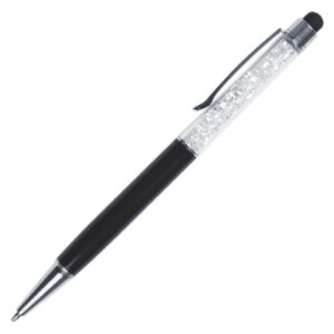 BOLÍGRAFO DE ALUMINIO RETRÁCTIL SERENA A2603 NEGRO