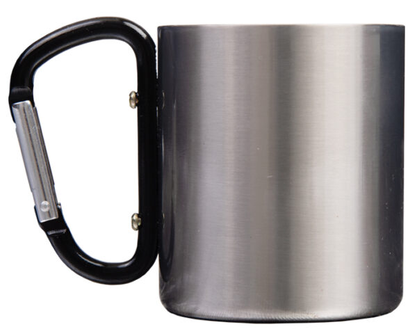 TAZA DOBLE PARED DE ACERO INOX. DE SUBLIMACIÓN 8 OZ TAOS A2613 PLATA