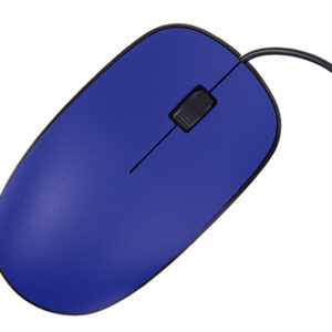 MOUSE ALÁMBRICO CON BOTON SCROLL SAGU A2623 AZUL