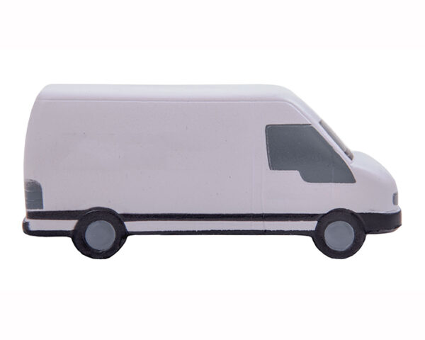 FIGURA ANTIESTRÉS CAMIONETA KENYA A2629 BLANCO
