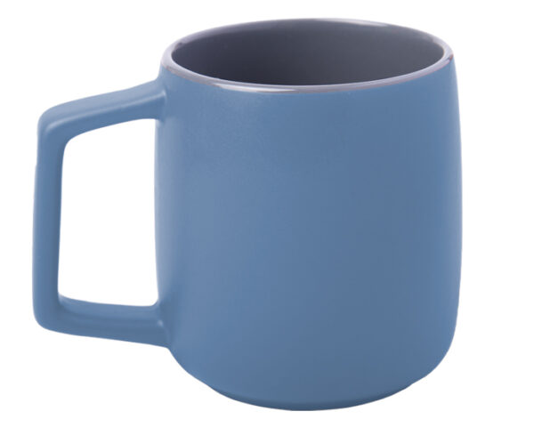TAZA BICOLOR MATE 14 OZ ELVIS A2633 AZUL CLARO