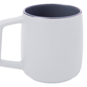 TAZA BICOLOR MATE 14 OZ ELVIS A2633 BLANCO