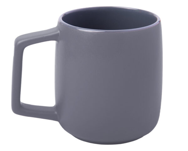 TAZA BICOLOR MATE 14 OZ ELVIS A2633  GRIS
