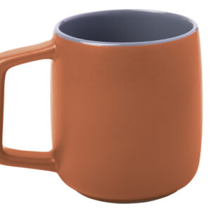 TAZA BICOLOR MATE 14 OZ ELVIS A2633 NARANJA