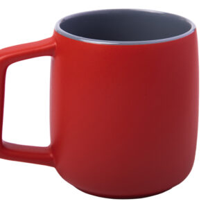 TAZA BICOLOR MATE 14 OZ ELVIS A2633 ROJO