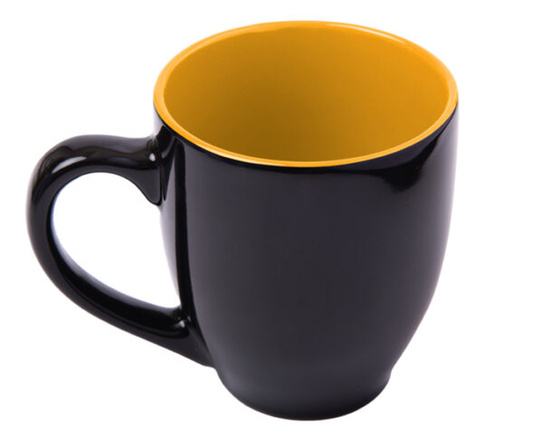 TAZA BICOLOR 15 OZ SORA A2634 AMARILLO