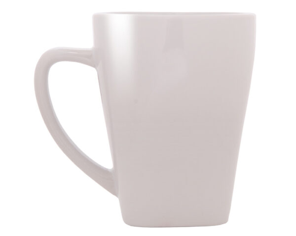 TAZA CON BASE CUADRADA 12 OZ ABBA A2635 BLANCO