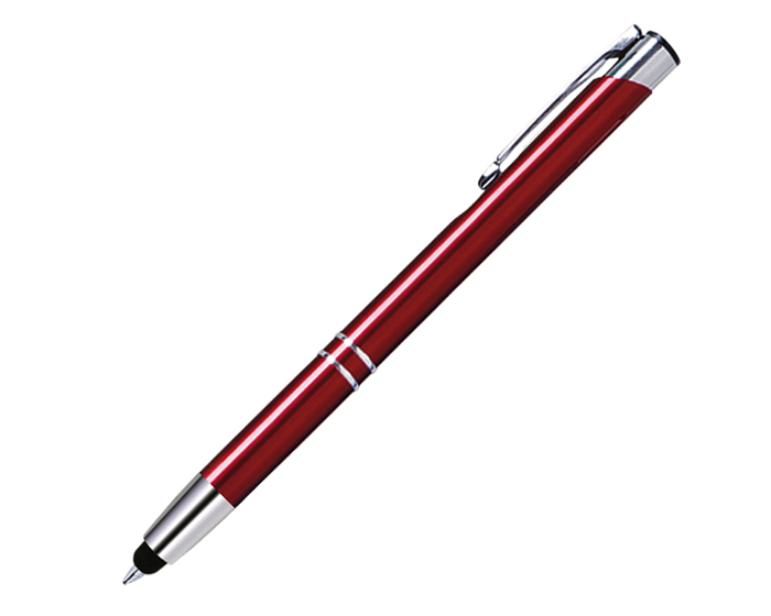 BOLIGRAFO DE ALUMINIO PREMIER TOUCH A2644 ROJO