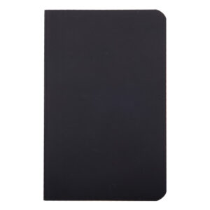 MINI LIBRETA PASTA FLEXIBLE COVA A2646 NEGRO