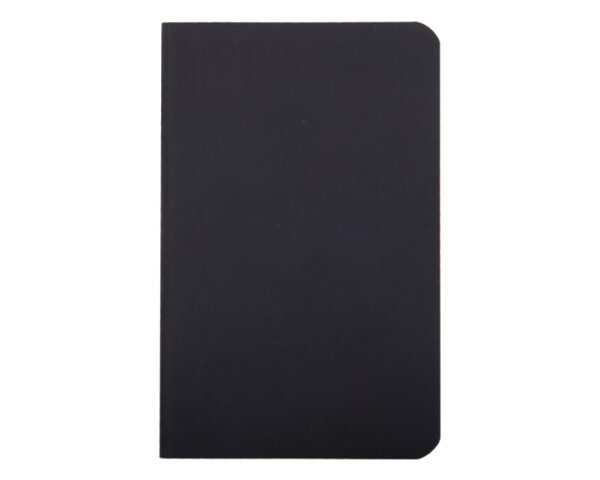 MINI LIBRETA PASTA FLEXIBLE COVA A2646 NEGRO