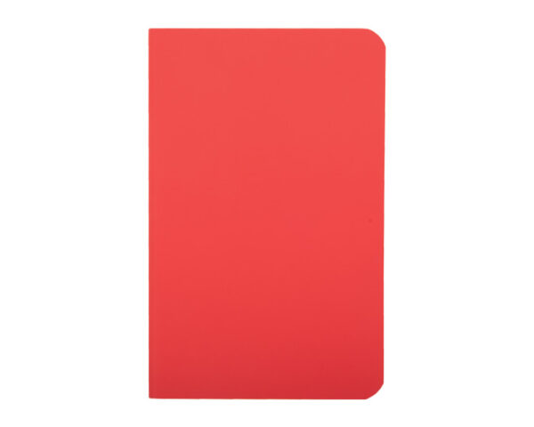 MINI LIBRETA PASTA FLEXIBLE COVA A2646 ROJO