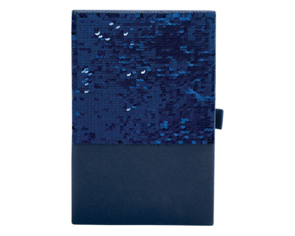 LIBRETA VERTICAL A5 DIAMOND A2665 AZUL COBALTO