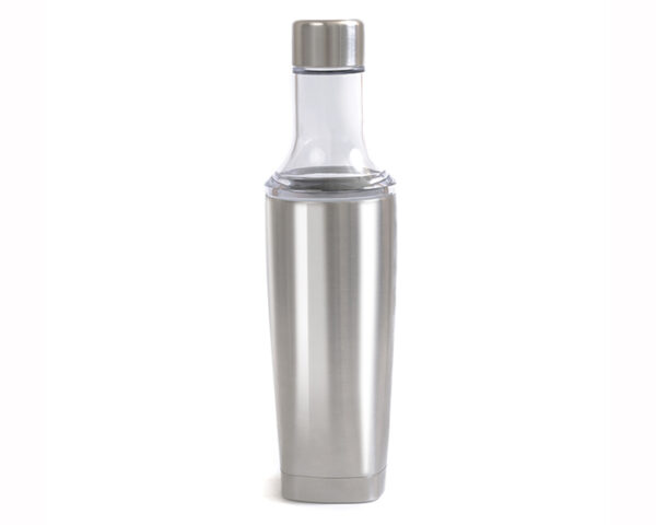 TERMO MULTI-TAPA DE ACERO INOXIDABLE DE 650 ML. CLYDE A2667 PLATA