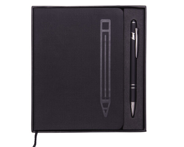 LIBRETA PERSONAL METRÓPOLIS A2669 NEGRO