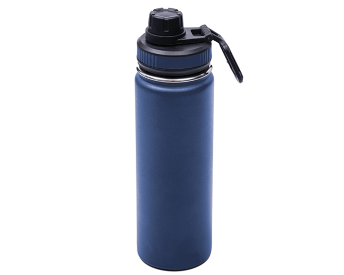 TERMO DE ACERO INOXIDABLE DE 600 ML. KYLO A2677 AZUL MARINO