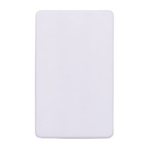 PLACA DE PLASTICO COLORING A2690 BLANCO