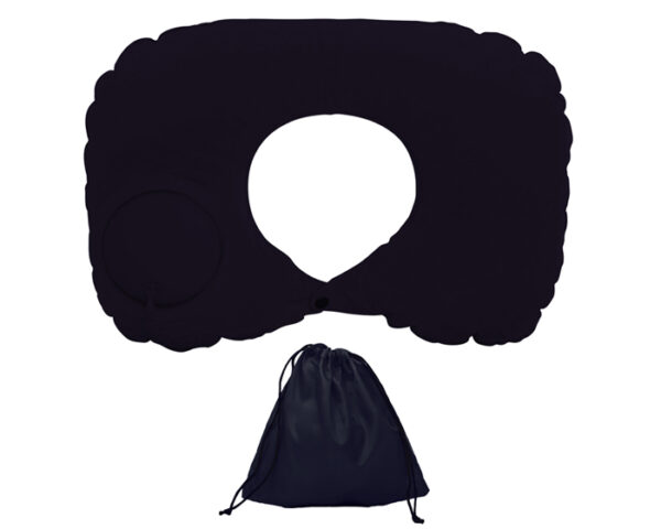 ALMOHADA DE VIAJE DREAMY A2703 NEGRO