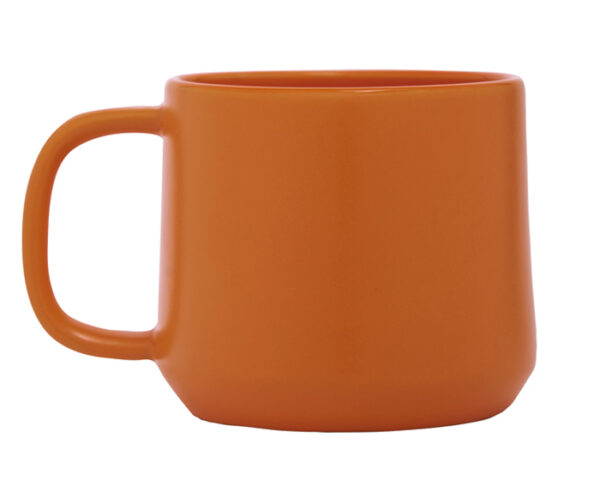 TAZA ACABADO MATE 16 OZ CARAMEL A2714 NARANJA