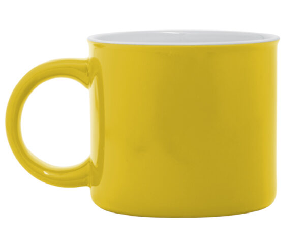 TAZA BICOLOR 15 OZ TAMMY A2716 AMARILLO