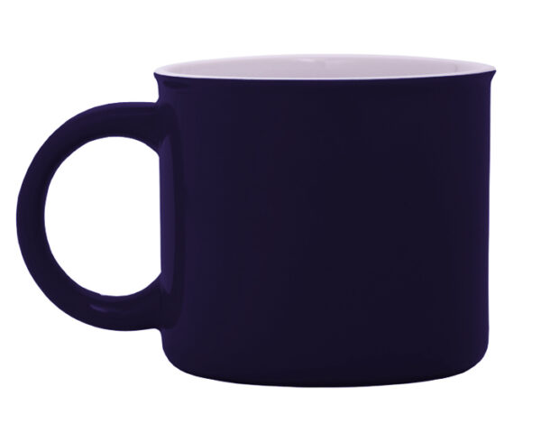 TAZA BICOLOR 15 OZ TAMMY A2716 AZUL COBALTO