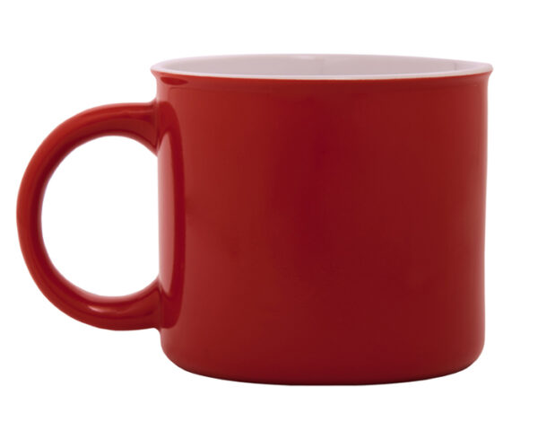 TAZA BICOLOR 15 OZ TAMMY A2716  ROJO