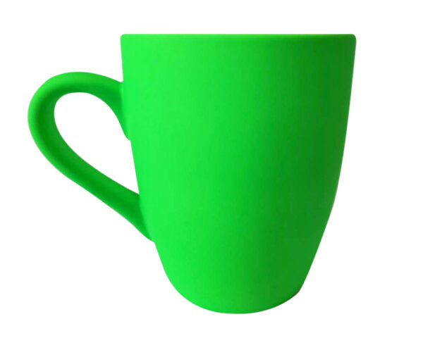 TAZA BICOLOR PARA GRABADO LASER 12 OZ TONY A2733 VERDE